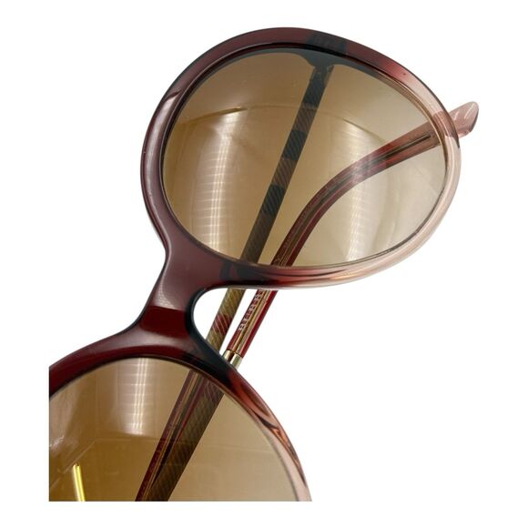 BURBERRY B4239 QF HERITAGE Check Havana Brown Frame Sunglasses 57 19 140**ITALY - Picture 10 of 10